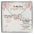 To My Dear Daughter In Law Thank You For Not Selling My Son Love From Mother In Law Love Forever Neckless Interlocking Hearts Necklace