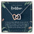 Gift For Dietitian Dietitian Appreciation Gift A Truly Amazing Dietitian Gift Interlocking Hearts Necklace