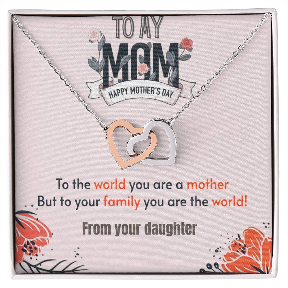 My World Necklace Save $20 Interlocking Hearts Necklace