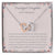 To My Daughter Wasn'T It Just Yesterday - Love Mom & Dad Interlocking Hearts Necklace
