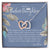 Daughter Gift From Mom Heart Necklace Daughter Gift Interlocking Necklace To Daughter Daughter Graduation Birthday Gift Necklace Interlocking Hearts Necklace
