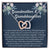 Grandmother & Granddaughter Interlocking Hearts Necklace