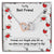 Friends Are Angels Necklace - Perfect Gift For Your Best Friend Interlocking Hearts Necklace