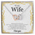 To My Wife - Two Hearts In Love Interlocking Hearts Necklace