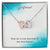 Girlfriend - Keep Me In Your Heart And I'Ll Stay There Forever - Interlocking Heart Necklace Interlocking Hearts Necklace