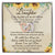 To My Daughter Interlocking Hearts Necklace Message Card