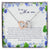To My Mom I Will Never Have Enough Words Interlocking Hearts Necklace