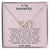 To My Daughter - Love Mom - Interlocking Heart Necklace Interlocking Hearts Necklace
