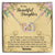To My Beautiful Daughter Forever Necklace Interlocking Hearts Necklace