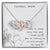 Thanks Mom - Between The Lines Interlocking Hearts Necklace