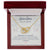 Gift From Baby Or Toddler To Grandma - Grandma When You Wear This Necklace Interlocking Hearts Necklace