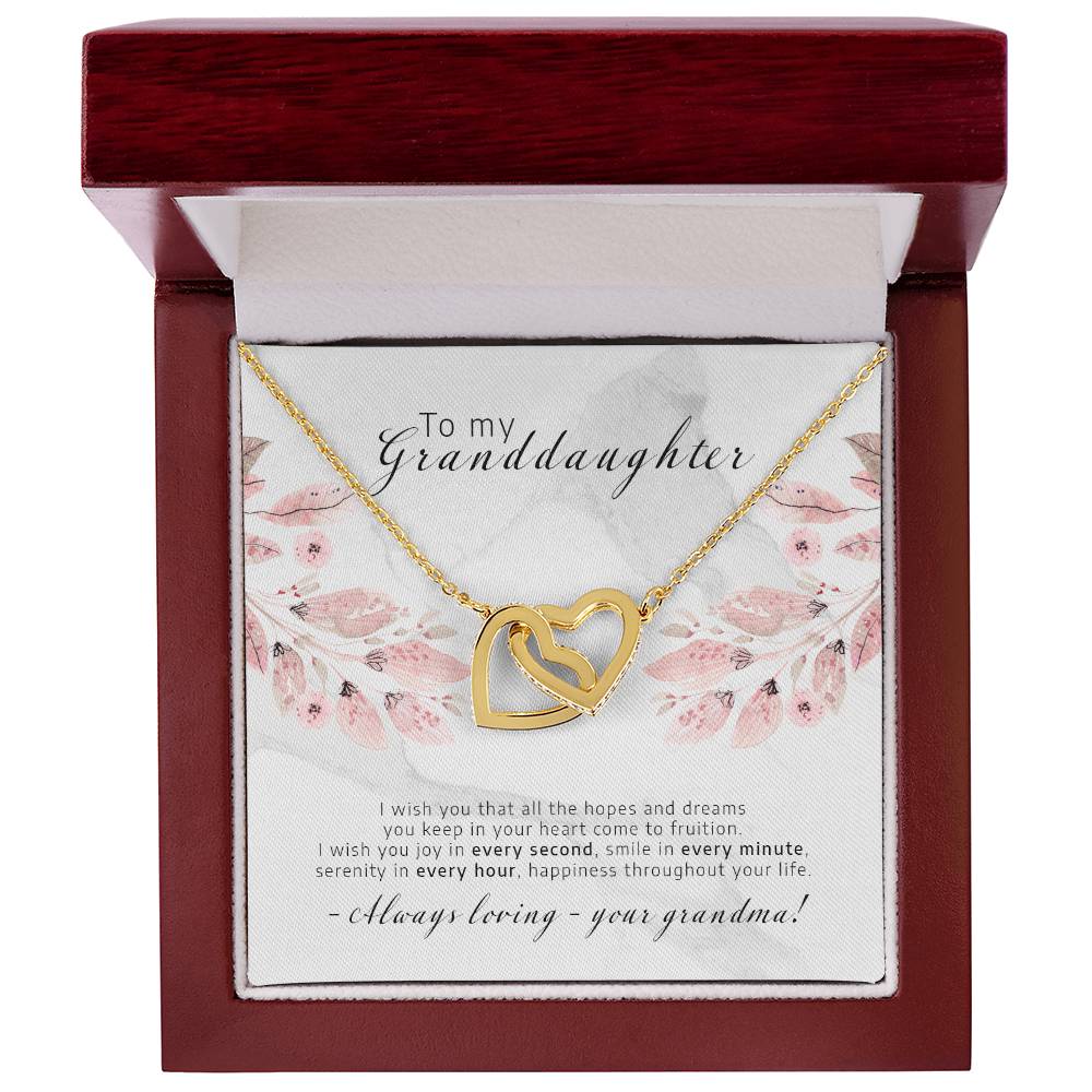 Every Second Every Minute - Interlocking Hearts Necklace