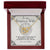 To My Wife Interlocking Hearts Necklace