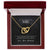 Interlocked Heart Necklace - For Wife Interlocking Hearts Necklace