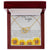 To My Wife When I Fell In Love With You - Daisy Interlocking Hearts Necklace