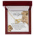 To My Daughter - Interlocking Love Necklace - Tmdt05 Interlocking Hearts Necklace
