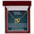 Interlocked Necklace Encouragement To Granddaughter Interlocking Hearts Necklace