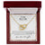 Mom - For All The Times I Forgot To Thank You - From Daughter Interlocking Hearts Necklace