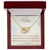 Thank You For Your Unending Support Interlocking Hearts Necklace