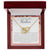 A Beautiful Gift For My Beatiful Mother Interlocking Hearts Necklace