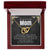 To My Mom - From Your Favorite Nurse Interlocking Hearts Necklace