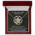 The Best Army Mom - Interlocked Necklace From Daughter Interlocking Hearts Necklace