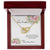 Bonus Daughter From Bonus Mom No Dna But You Have My Heart Interlocking Hearts Necklace