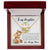 Joy To My Heart - Best Gift For Daughter Interlocking Hearts Necklace