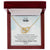 To My Wife Your An Amazing Wife And Mother Never-Ending Love Necklace Interlocking Hearts Necklace