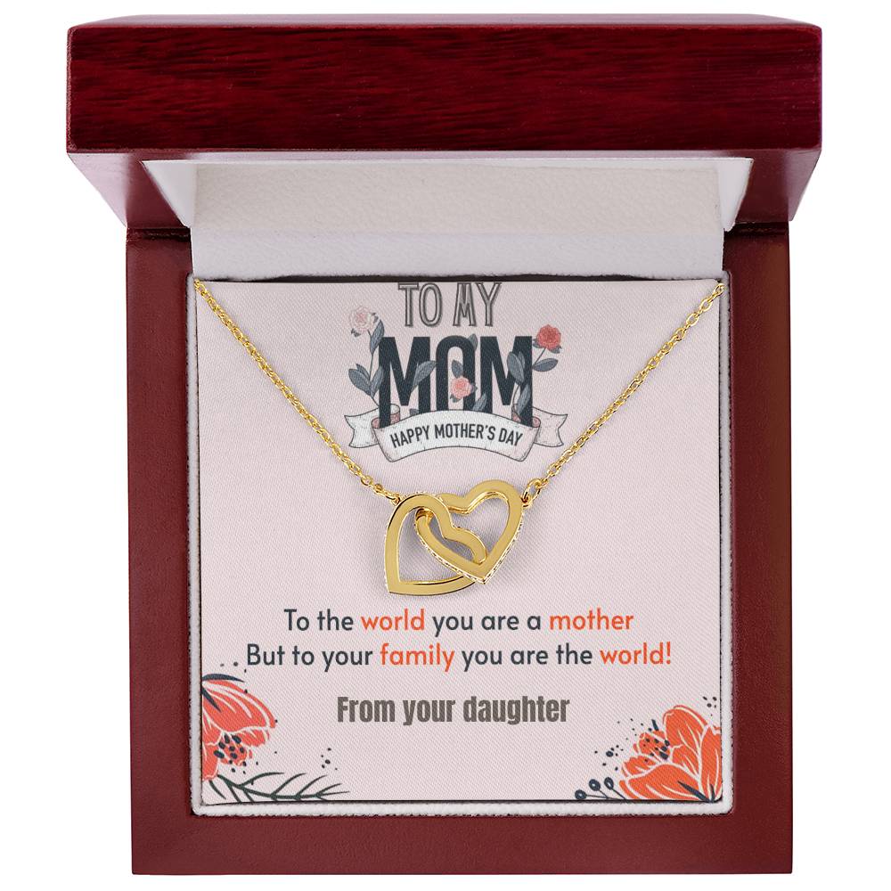 My World Necklace Save $20 Interlocking Hearts Necklace