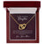 To My Daughter - Precious Daughter - Necklace Interlocking Hearts Necklace