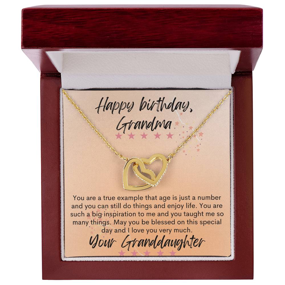 A Beautiful Birthday Gift For Grandma - The Stunning Interlocking Hearts Necklace