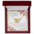 To My Wonderful Mom - For All The Special Little Thing You Do Interlocking Hearts Necklace