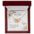 Bonus Daughter From Bonus Dad No Dna But You Have My Heart Interlocking Hearts Necklace
