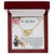 Gift For My Love Love -Necklace Interlocking Hearts Necklace