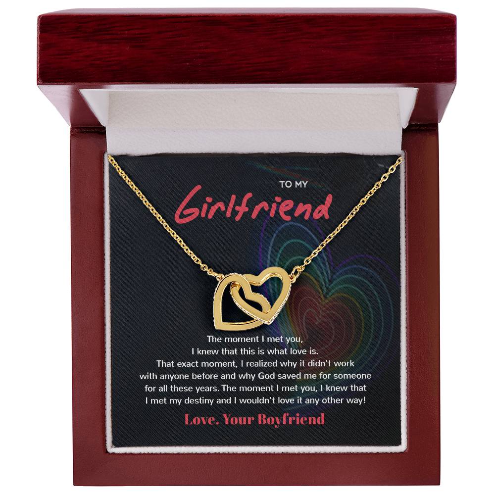 Interlocking Hearts - From Your Boyfriend Interlocking Hearts Necklace