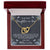 Daughter In Law Funny Gift Necklace From Mother In Law Interlocking Hearts Necklace