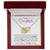 My Daughter - Sound Of My Heart Interlocking Hearts Necklace
