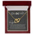 Gift For Daughter Interlocking Hearts Necklace