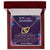 Interlocking Heart Necklace Gift For Granddaughter Interlocking Hearts Necklace