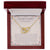 To My Daughter Wasn'T It Just Yesterday - Love Mom & Dad Interlocking Hearts Necklace