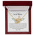 To An Amazing New Mama - Interlocking Heart Necklace Interlocking Hearts Necklace
