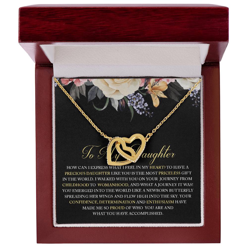 Precious Daughter - Interlocking Hearts Interlocking Hearts Necklace