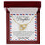 To My Daughter - Left With Two Breaths Interlocking Hearts Necklace