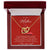 To My Mother Interlocking Hearts Necklace Message Card