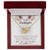 Collection Granddaughter - I Will Always Have Your Back - Interlocking Hearts Necklace