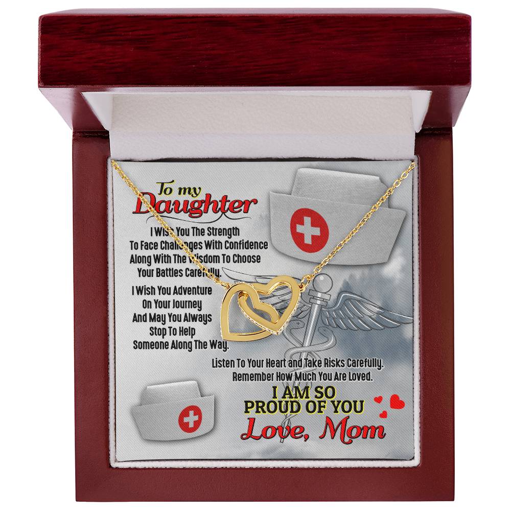 Nurse'S Daughter - Interlocking Heart Necklace Interlocking Hearts Necklace