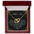 To My Mother In Law Thank You For Raising The Man I Love Heart Necklace Interlocking Hearts Necklace