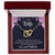 To My Wife All That I Am Or Hope To Be Interlocking Hearts Necklace