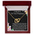 Interlock Love Necklace To My Bestie On Her Pregnancy Interlocking Hearts Necklace